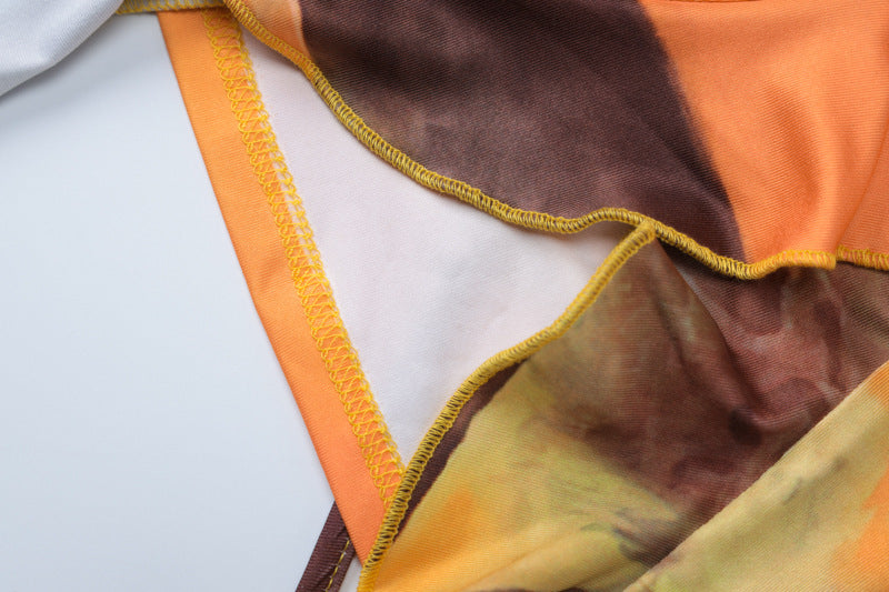 Women's Fashion Backless Lace-up Dress