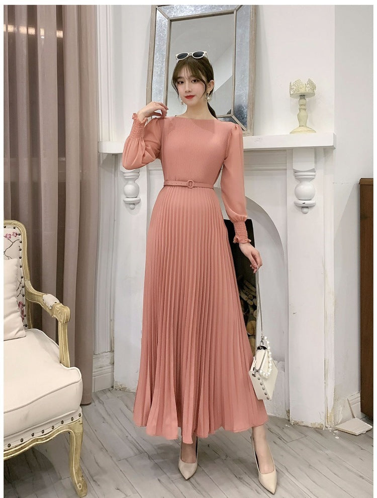 Spring New French Dress Long