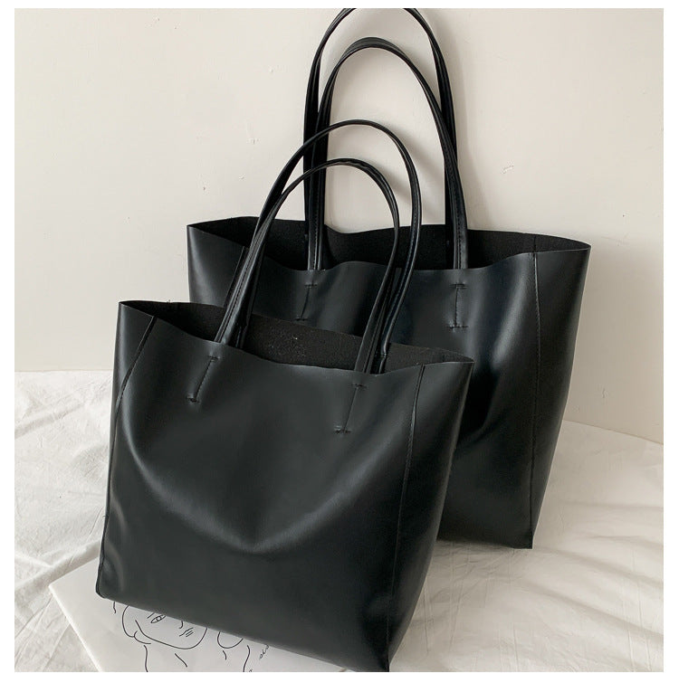 Simple large capacity commuter tote bagTide big bag