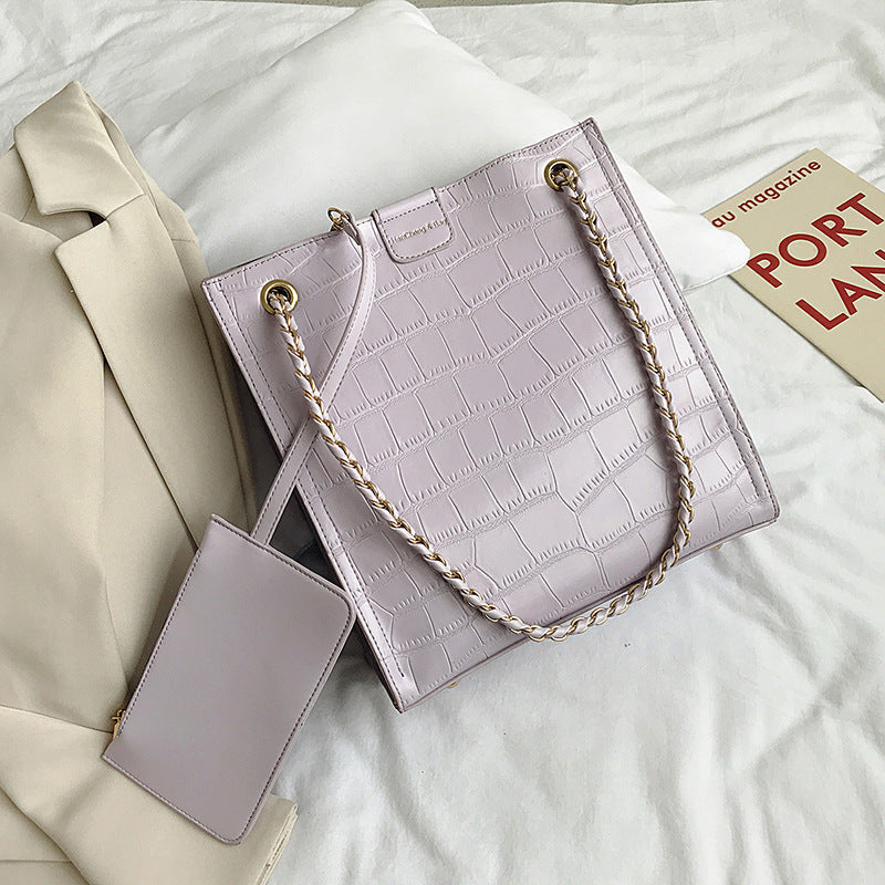 Chain all-match tote bag