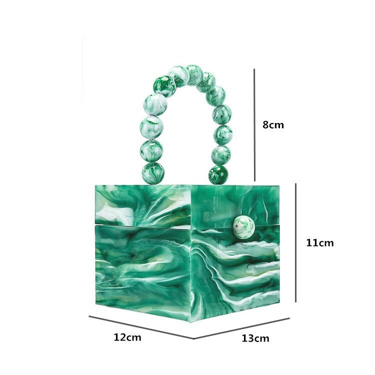 Acrylic ladies handbag