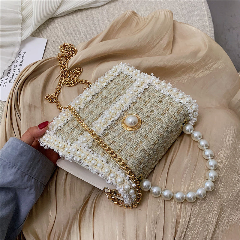 Pearl portable crossbody bag