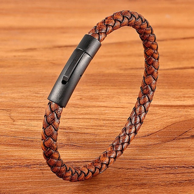 Men and women Bracelets Black Stainless Steel Jewelry Gifts