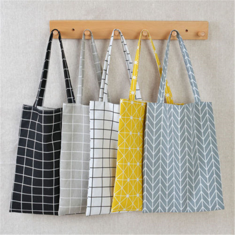 Cotton linen bag tote