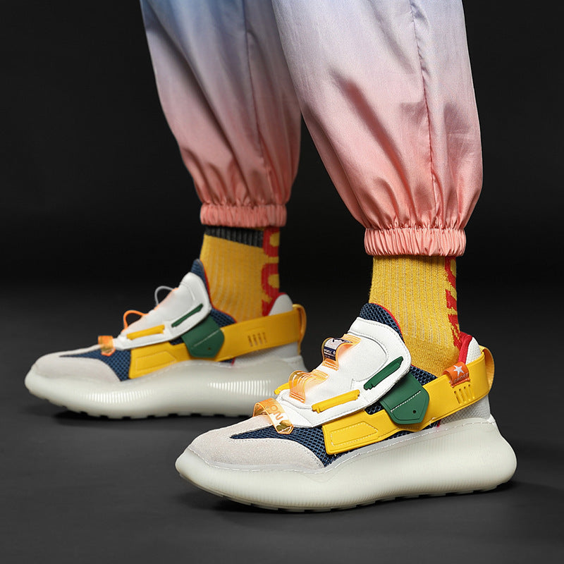 Breathable soft mesh sports casual shoes