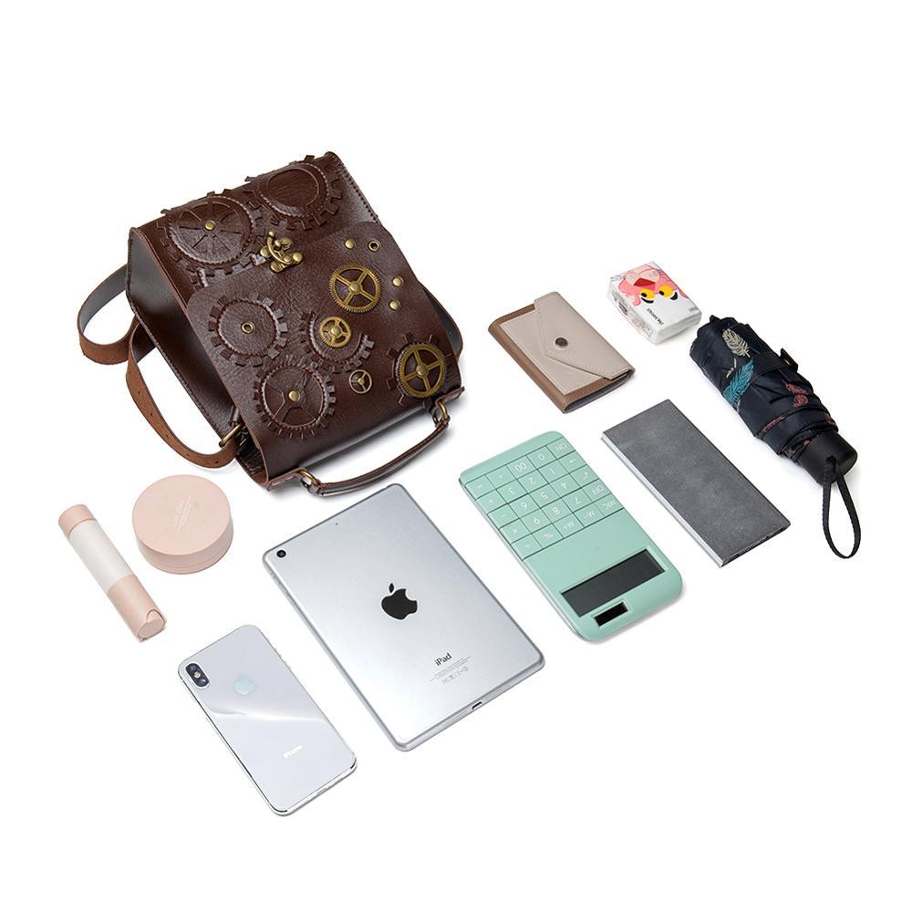 Retro style women's shoulder messenger bag