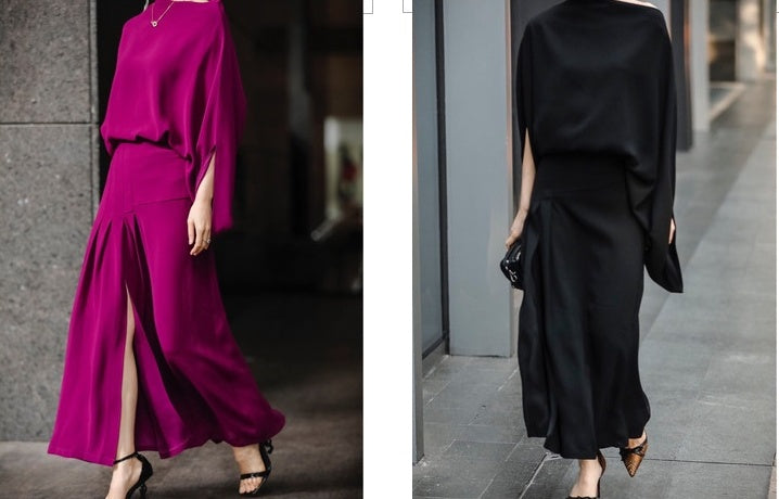 Spring ladies temperament women's long dress