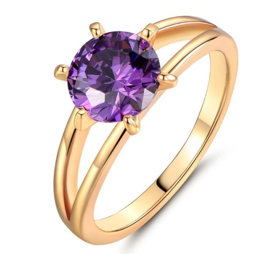 Popular Diamond Crystal Ring
