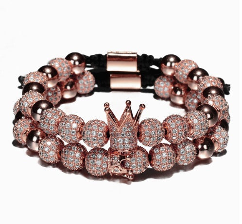Luxurious bracelets with charms for men bracelet handmade jewelry woman's gift