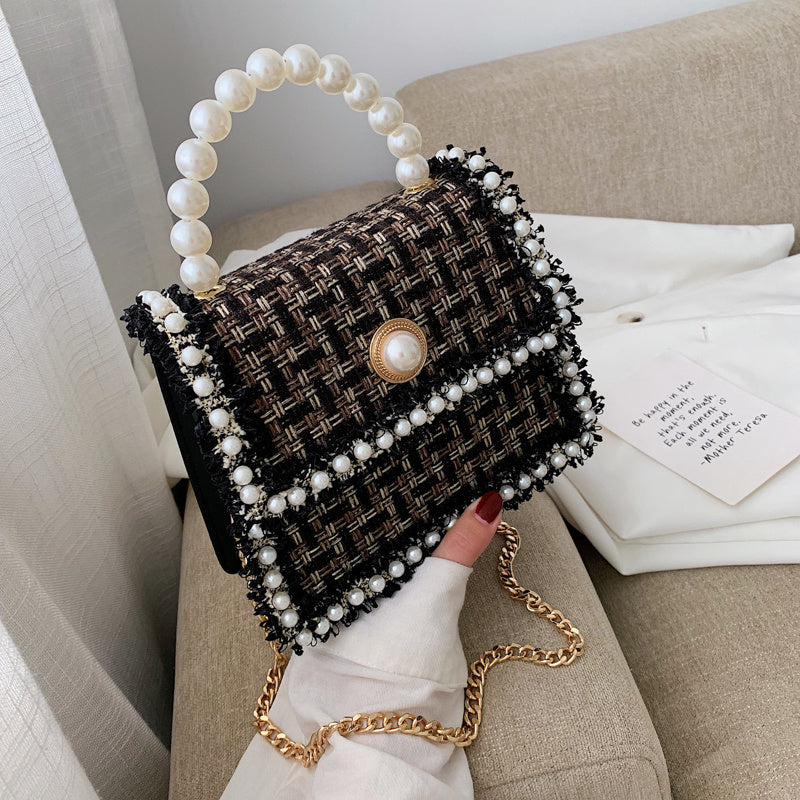Pearl portable crossbody bag