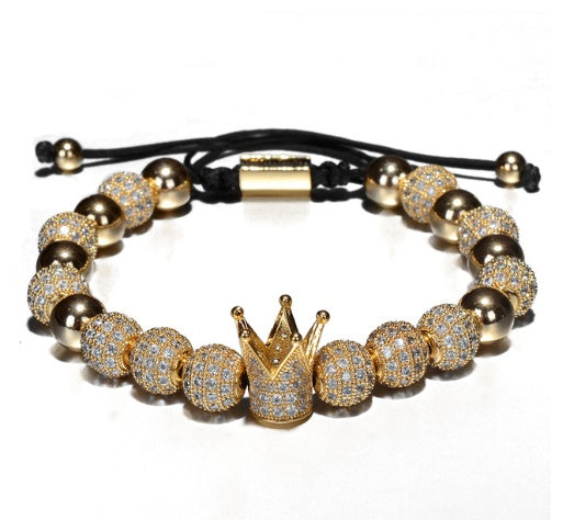 Luxurious bracelets with charms for men bracelet handmade jewelry woman's gift