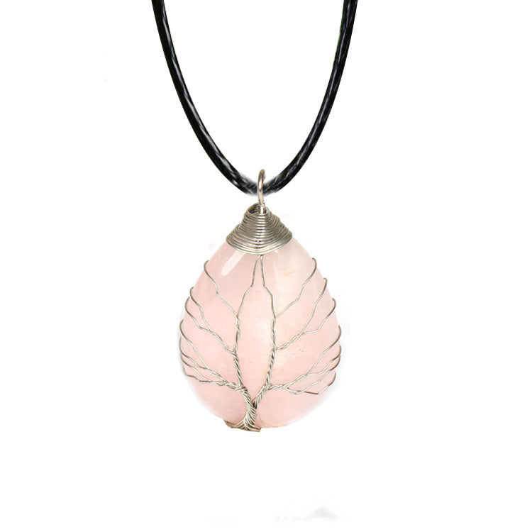 Crystal Rough Handmade Pendant Necklace