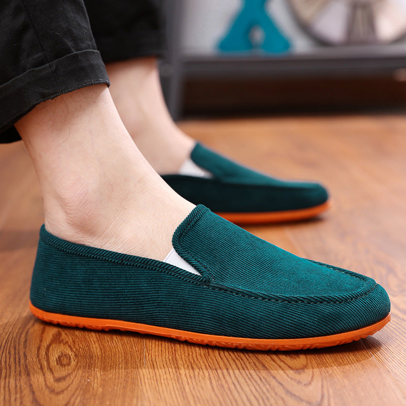 Breathable Single Shoes Soft Sole Flat-Heel Loafers