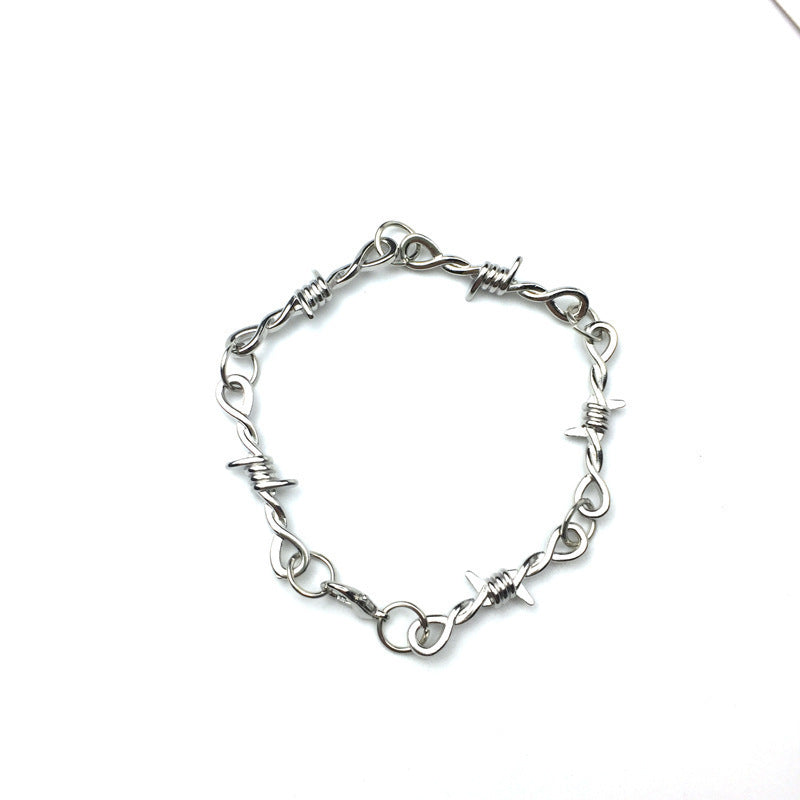 Fashion Thorns Small Thorn Chain Collar Bracelet
