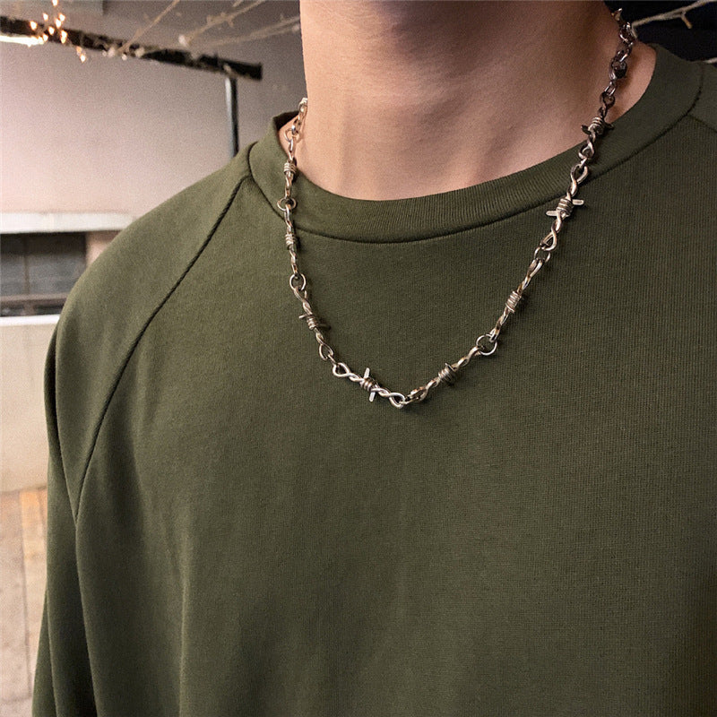 Fashion Thorns Small Thorn Chain Collar Bracelet