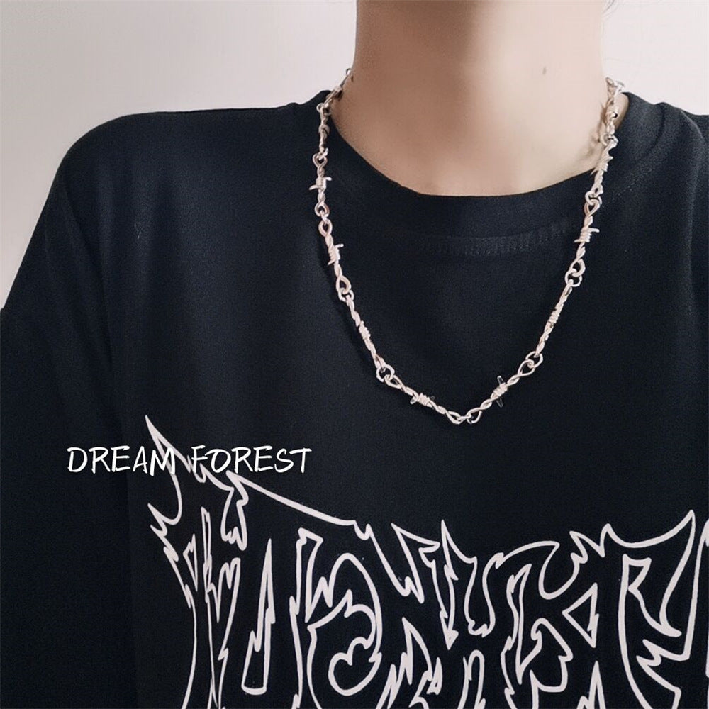 Fashion Thorns Small Thorn Chain Collar Bracelet
