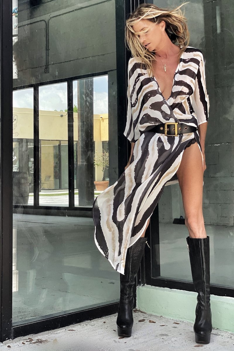 Maillot De Bain Cover-ups Taille De Plage Kimono Robe Femmes Maillot