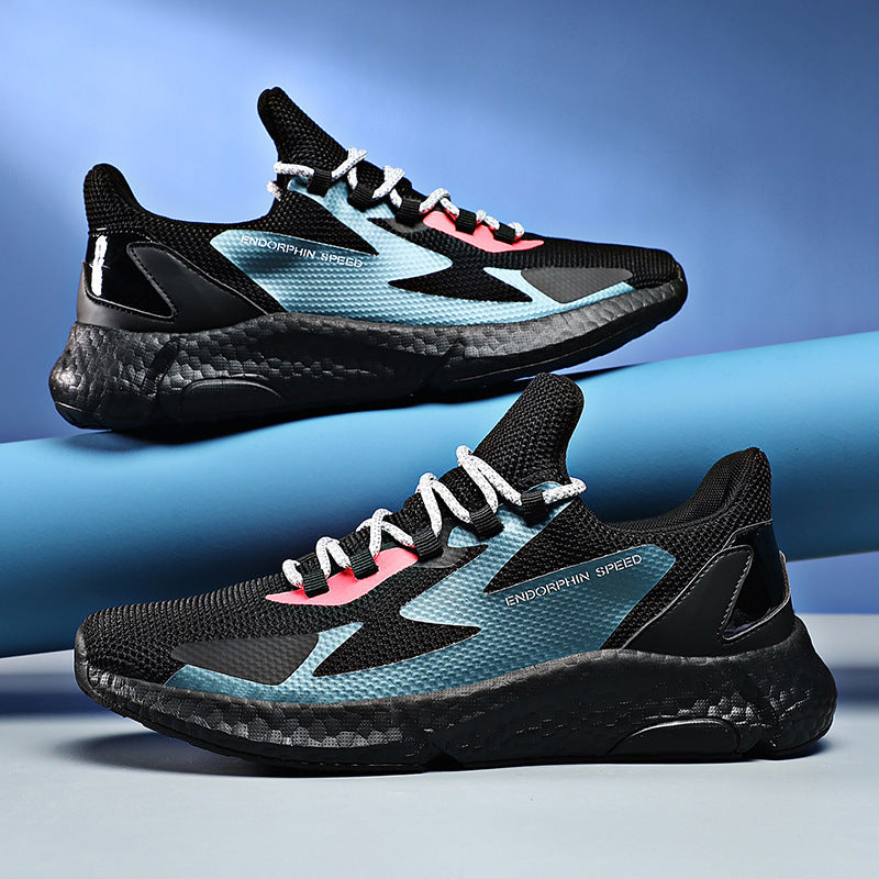 Fashionable Breathable Mesh Sports Casual Shoes