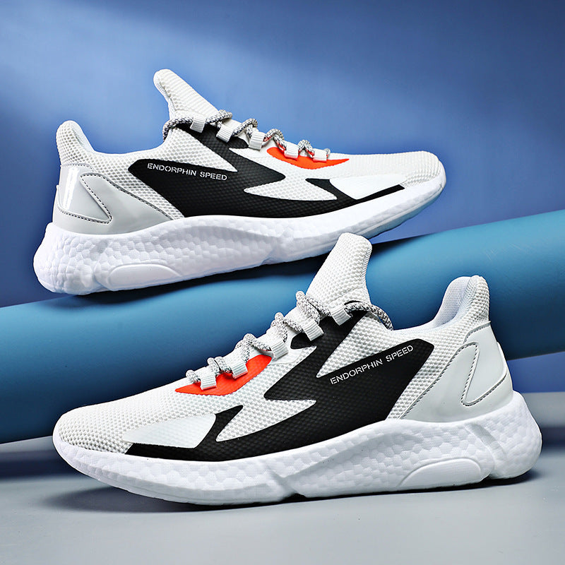 Fashionable Breathable Mesh Sports Casual Shoes