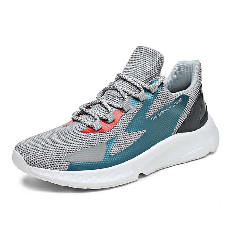 Fashionable Breathable Mesh Sports Casual Shoes