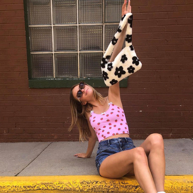 Hyuna Flower Underarm Hair Bag