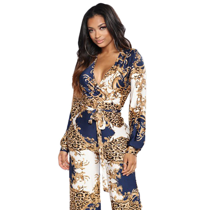 European And American Cross-Border Sexy Fashion Casual Jumpsuit
