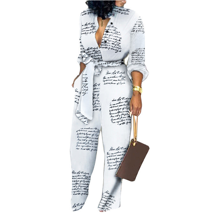 European And American Cross-Border Sexy Fashion Casual Jumpsuit