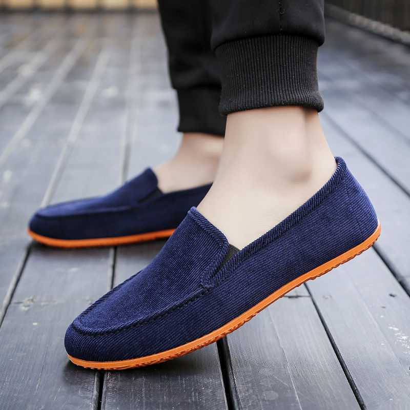Breathable Single Shoes Soft Sole Flat-Heel Loafers