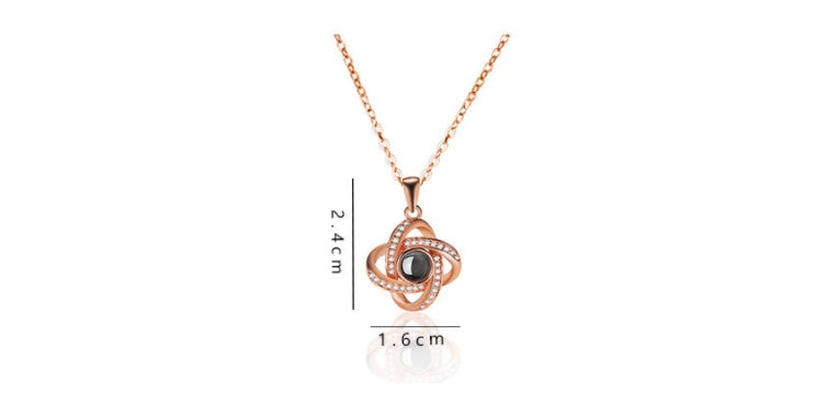 European And American Necklace Women's Clover Necklace