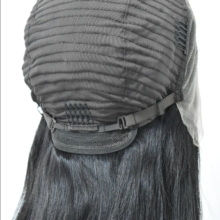 High Quality Wholesale Factor Price Lace Wigs Smooth Natural Human Hair Straight Clear Lace Front Wigs