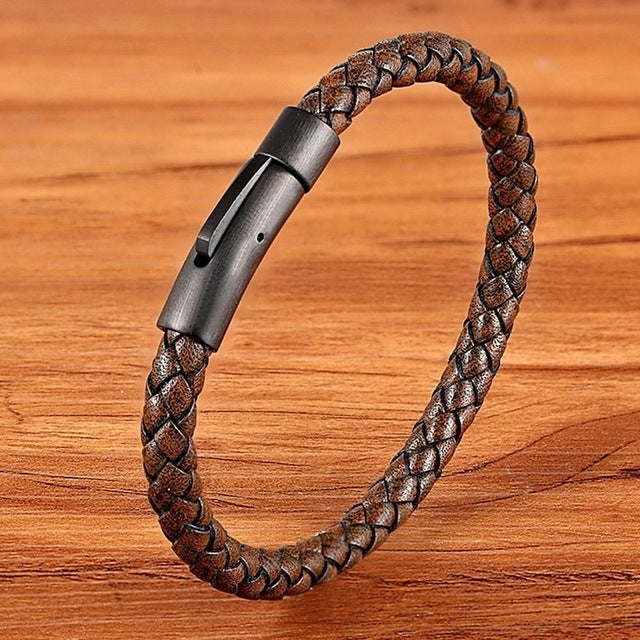 Men and women Bracelets Black Stainless Steel Jewelry Gifts