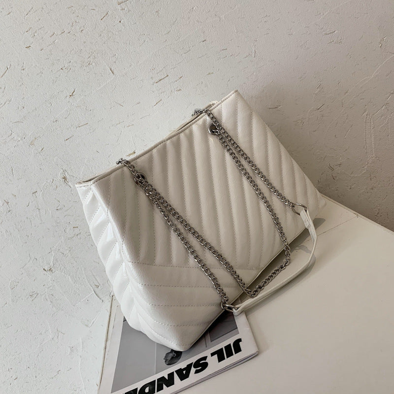 Chain shoulder bag crossbody all-match tote bag