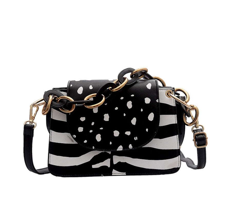 Crossbody shoulder bag small square bag