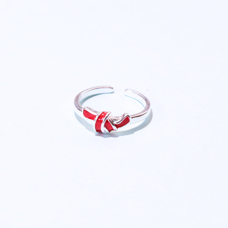 Bow line men's and women's rings