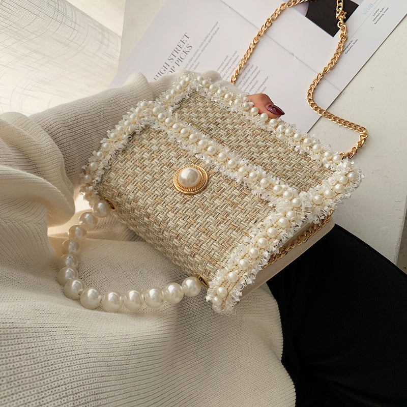 Pearl portable crossbody bag