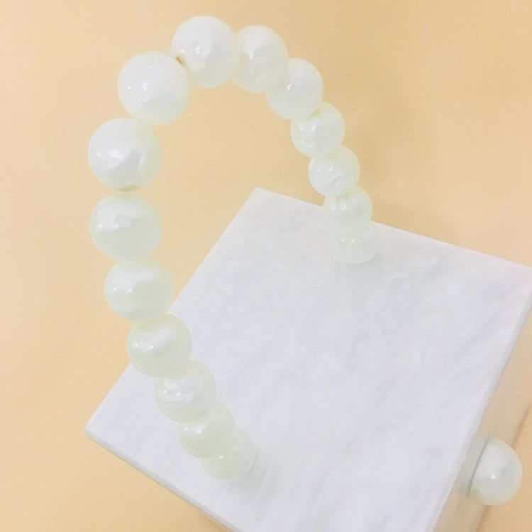 Acrylic ladies handbag