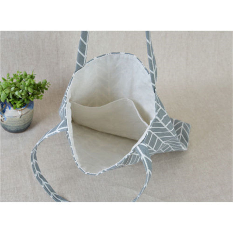 Cotton linen bag tote