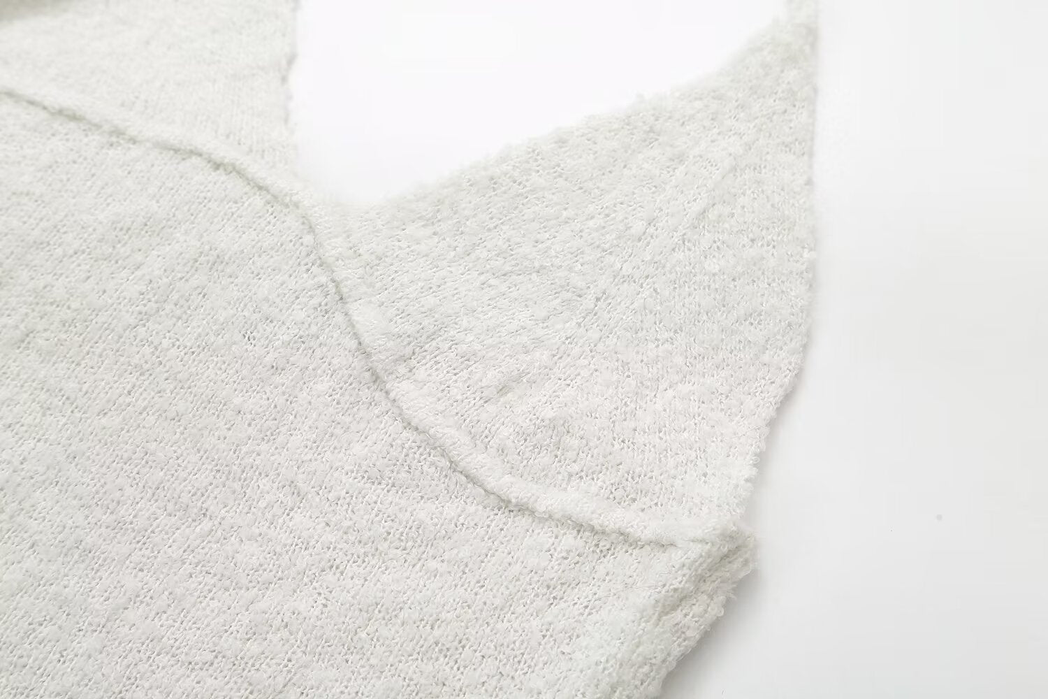 Design Sling Short Knitted Vest High Waist Half-length