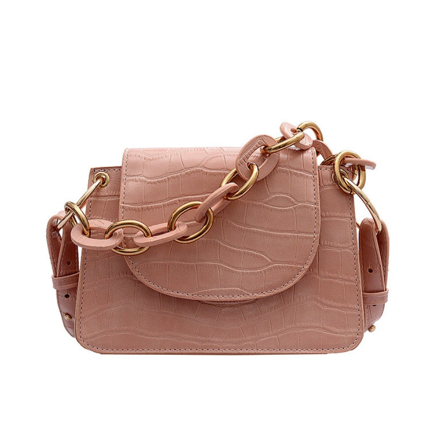 Crossbody shoulder bag small square bag