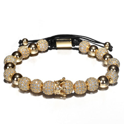 Luxurious bracelets with charms for men bracelet handmade jewelry woman's gift