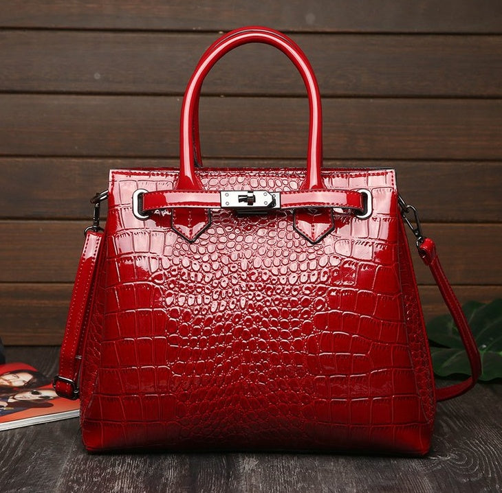 Soft leather handbag