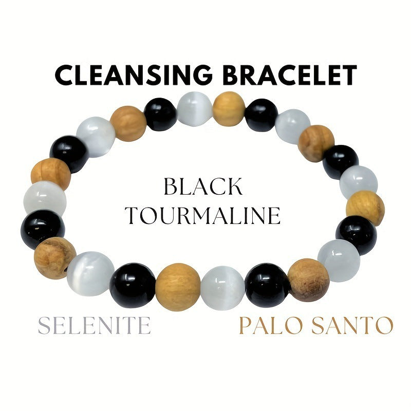 Wood Beaded Bracelet Bracelet