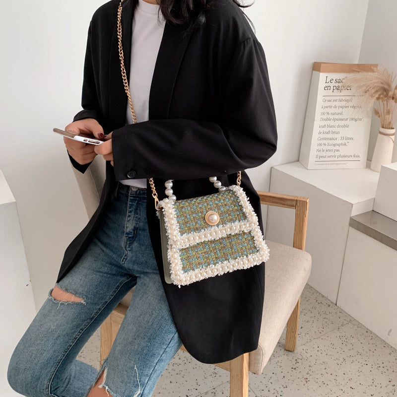 Pearl portable crossbody bag