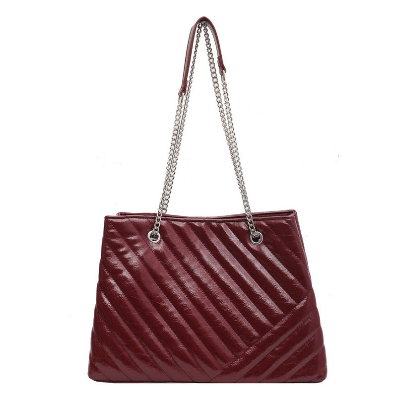 Chain shoulder bag crossbody all-match tote bag