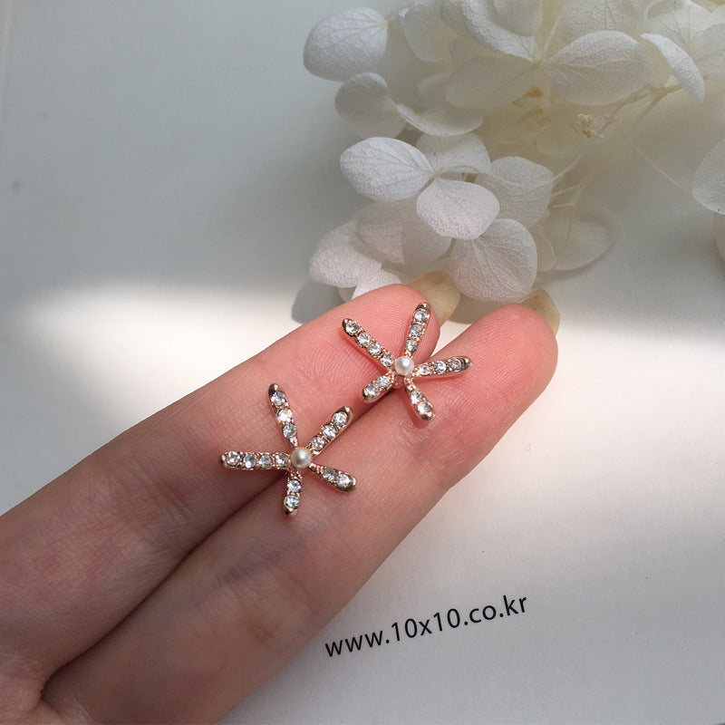 Earrings Stud Earrings Personality Tassel Wild Long Silver Pin Earrings