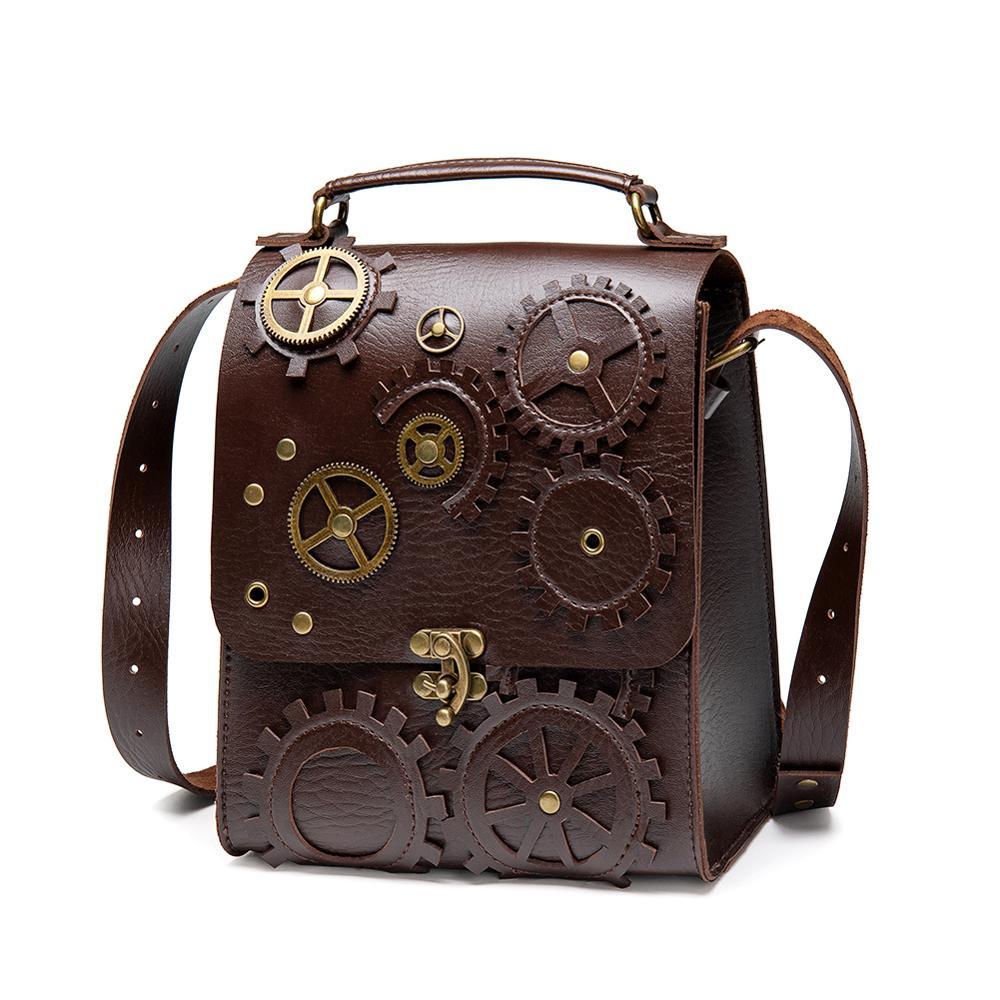 Retro style women's shoulder messenger bag