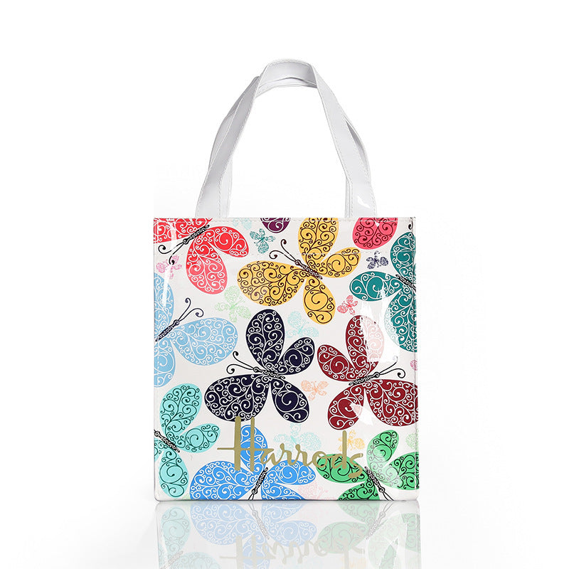 Letter printed handbag