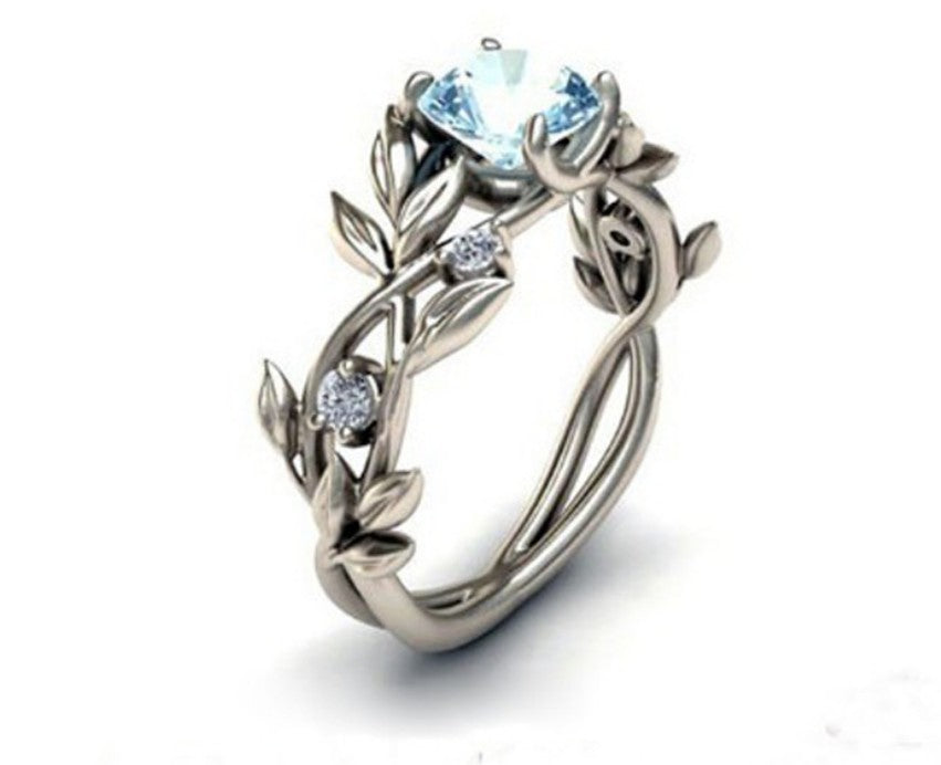 Popular Diamond Crystal Ring