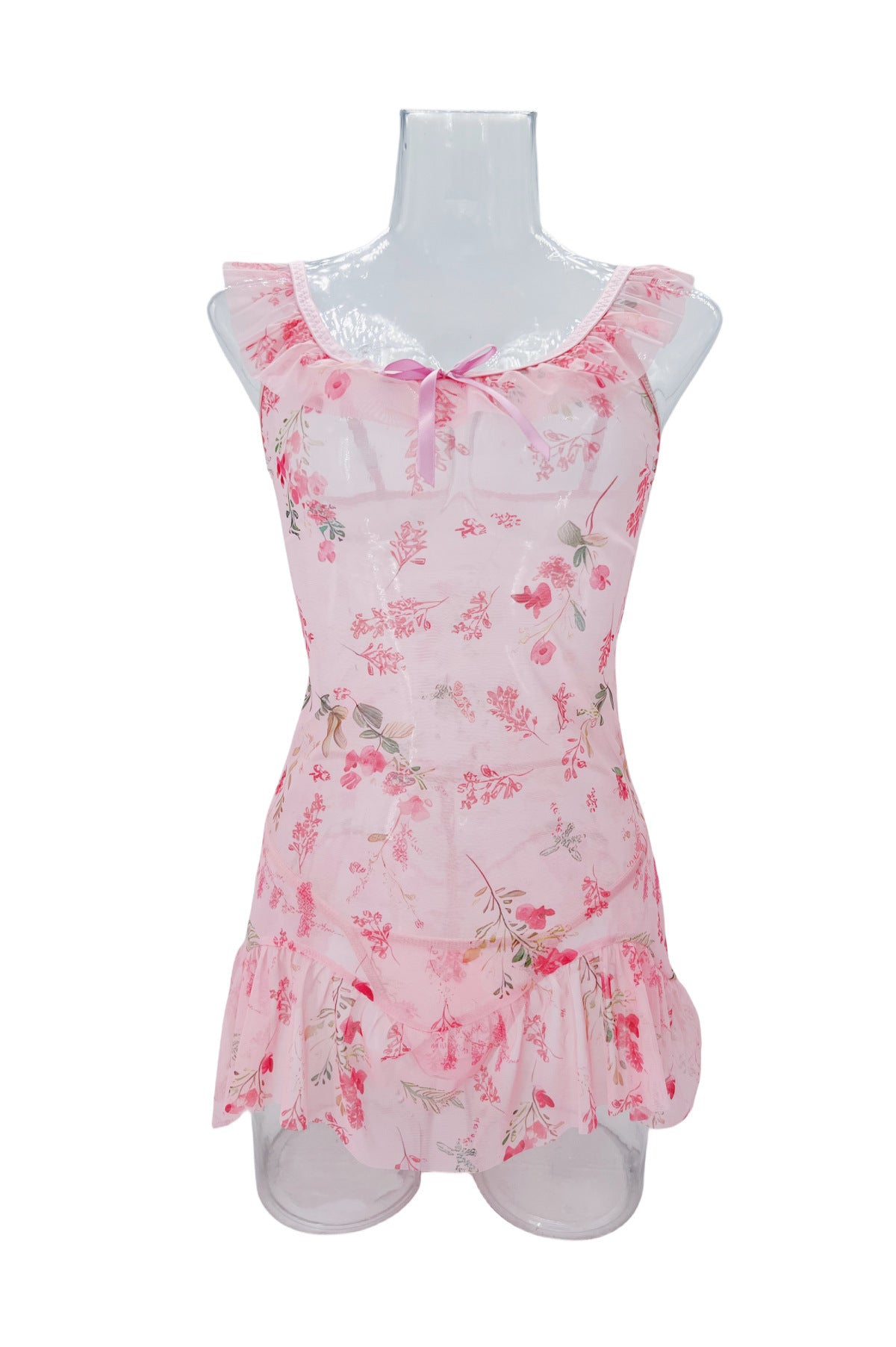 Women's Fashion Floral Slimming Dress