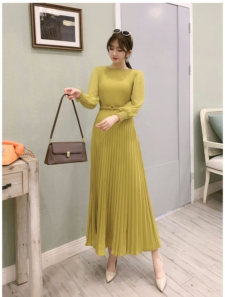 Spring New French Dress Long
